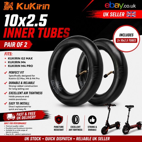 10x2 inner tubes - 2x, 90°